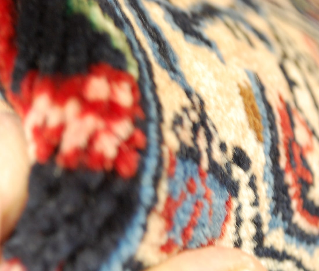 PERSIAN BEJAR RUG. 2'10" X 4'5" - 11