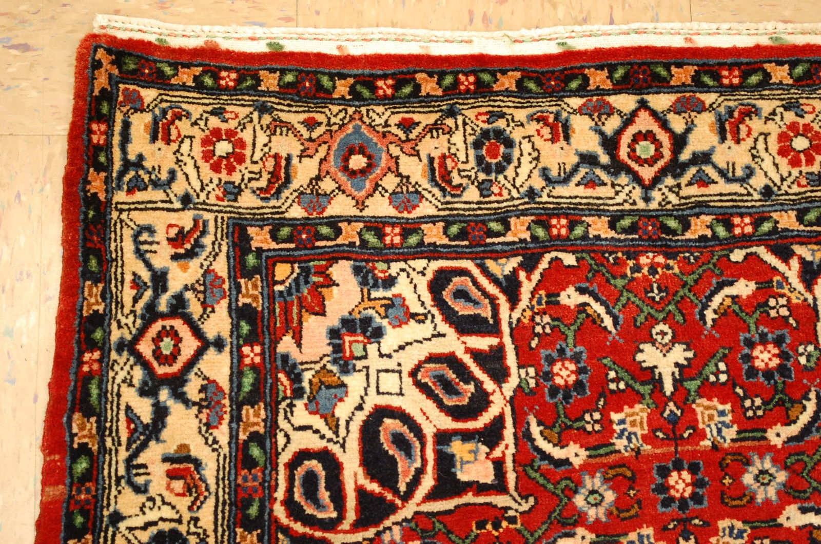 PERSIAN BEJAR RUG. 2'10" X 4'5" - 3