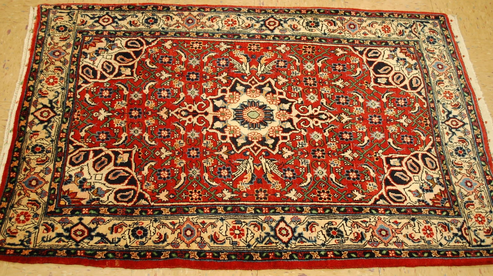 PERSIAN BEJAR RUG. 2'10" X 4'5" - 7