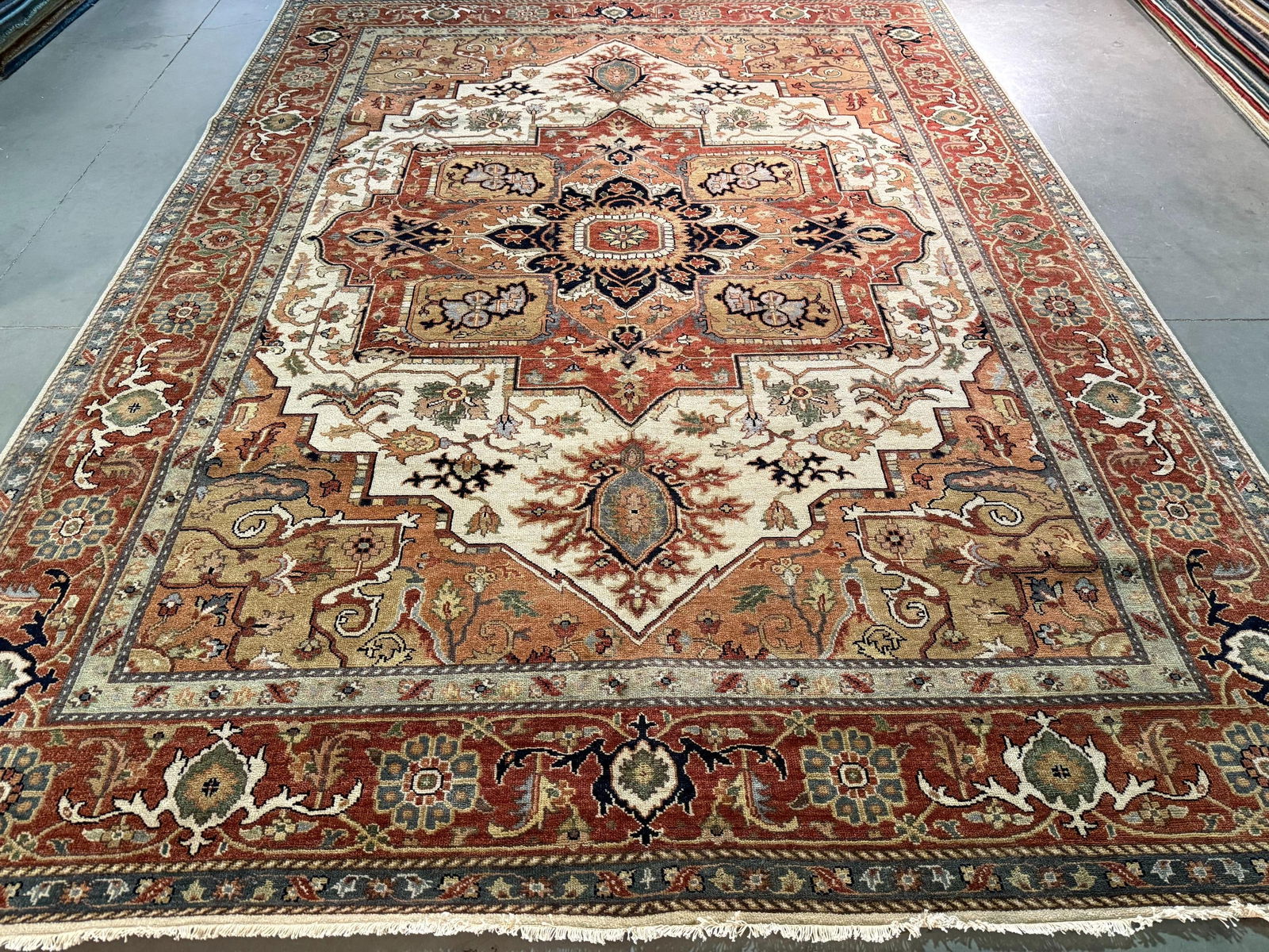 Magnificent Serapi Design Rug 9x12 - 4