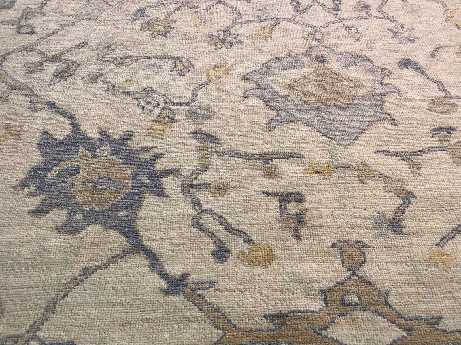 Magnificent Oushak Rug 9.3x11.9 - 3