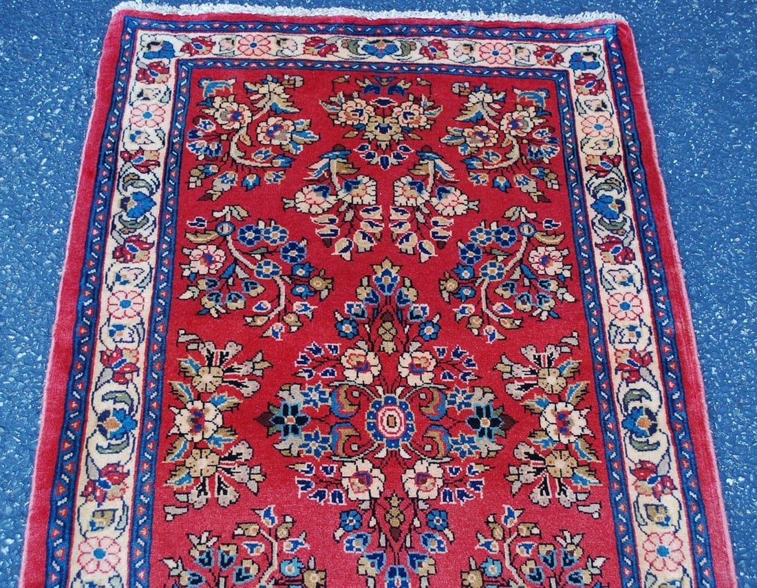 PERSIAN SARUK RUG 2' 7" X 4' 6" - 2
