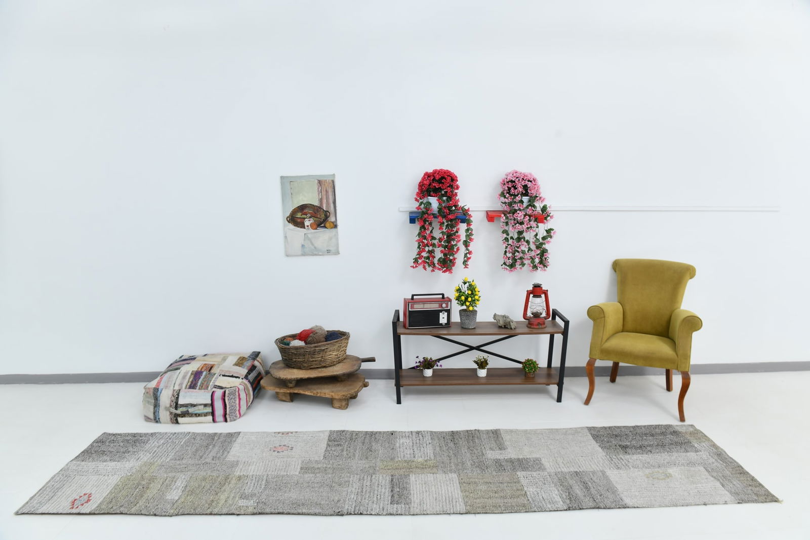 2'10'' x 12'3'' Turkish Flatweave Kilim Rug - 60834 - 2