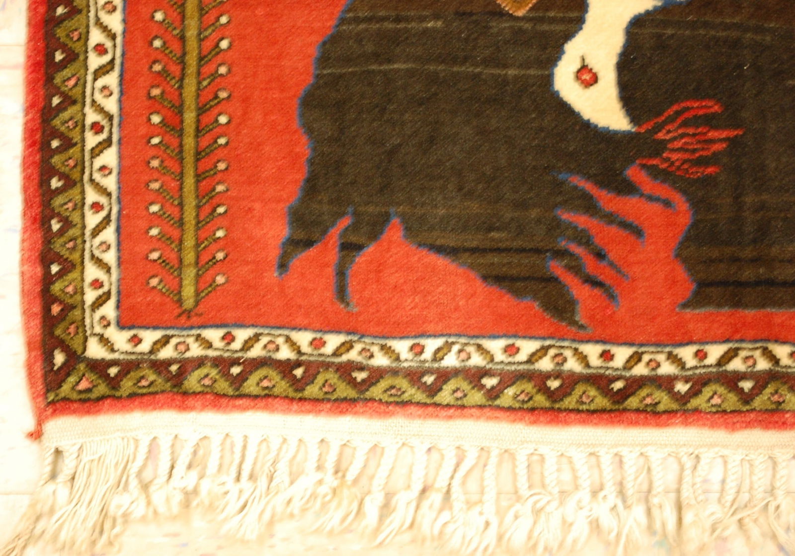 Persian Bijar Rug 2'6" x 3'8" - 3