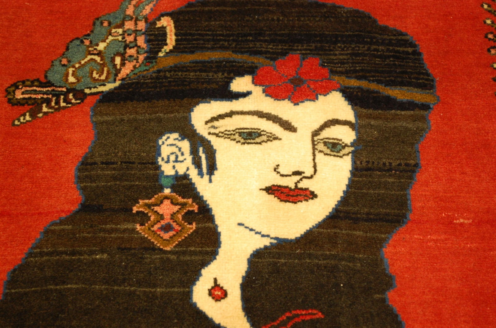 Persian Bijar Rug 2'6" x 3'8" - 7