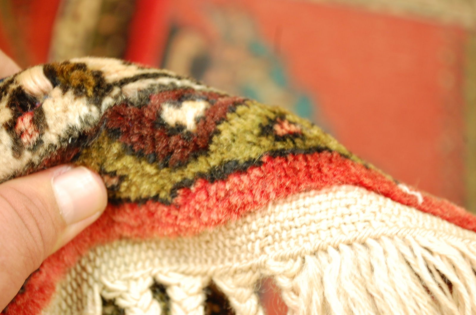 Persian Bijar Rug 2'6" x 3'8" - 8