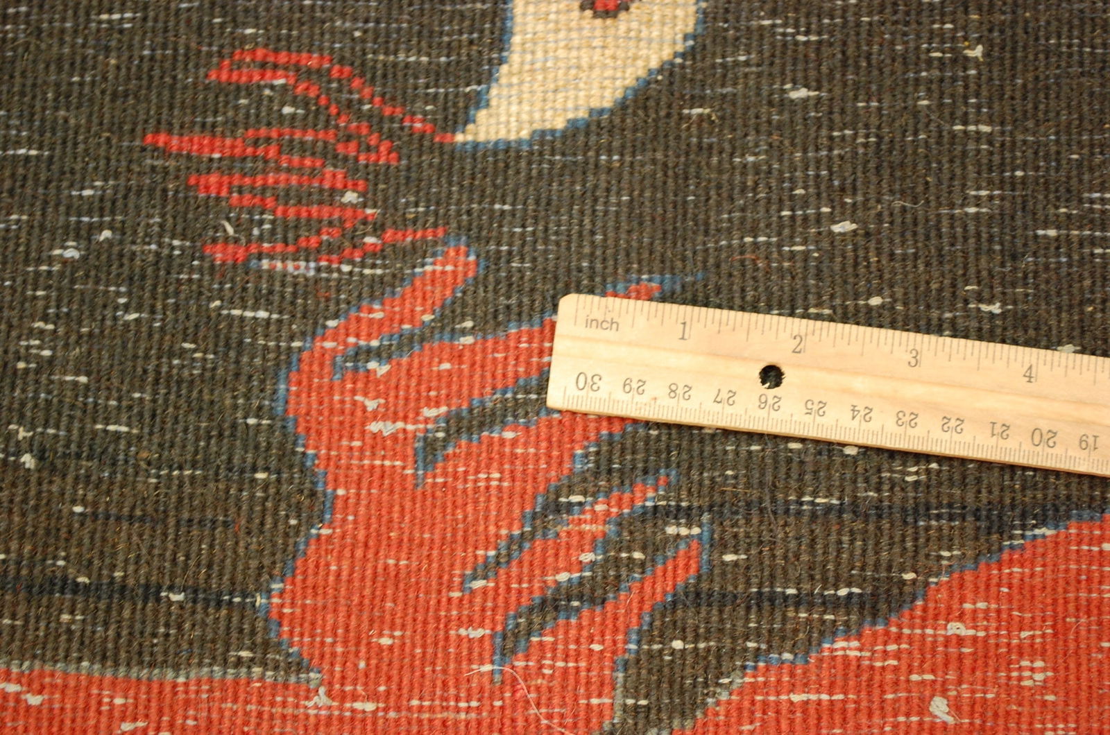 Persian Bijar Rug 2'6" x 3'8" - 9