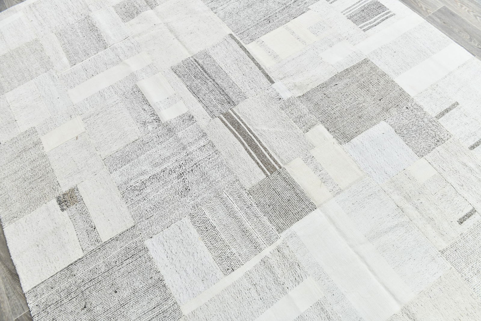 7'4'' x 11'5'' Turkish Flatweave Kilim Rug - 60521 - 6