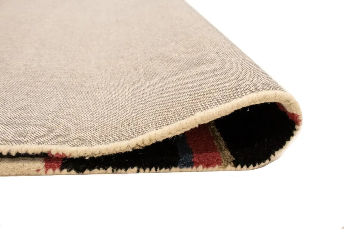 Multicolored Stripes 5X8 Hand-Tufted Modern Rug - 10