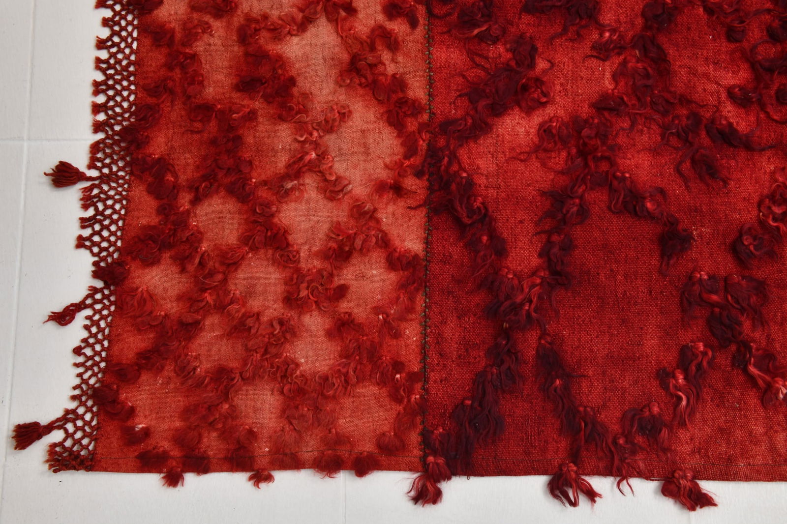 5'7'' x 7'6'' Tulu Filikli Kilim Rug - 70209 - 11