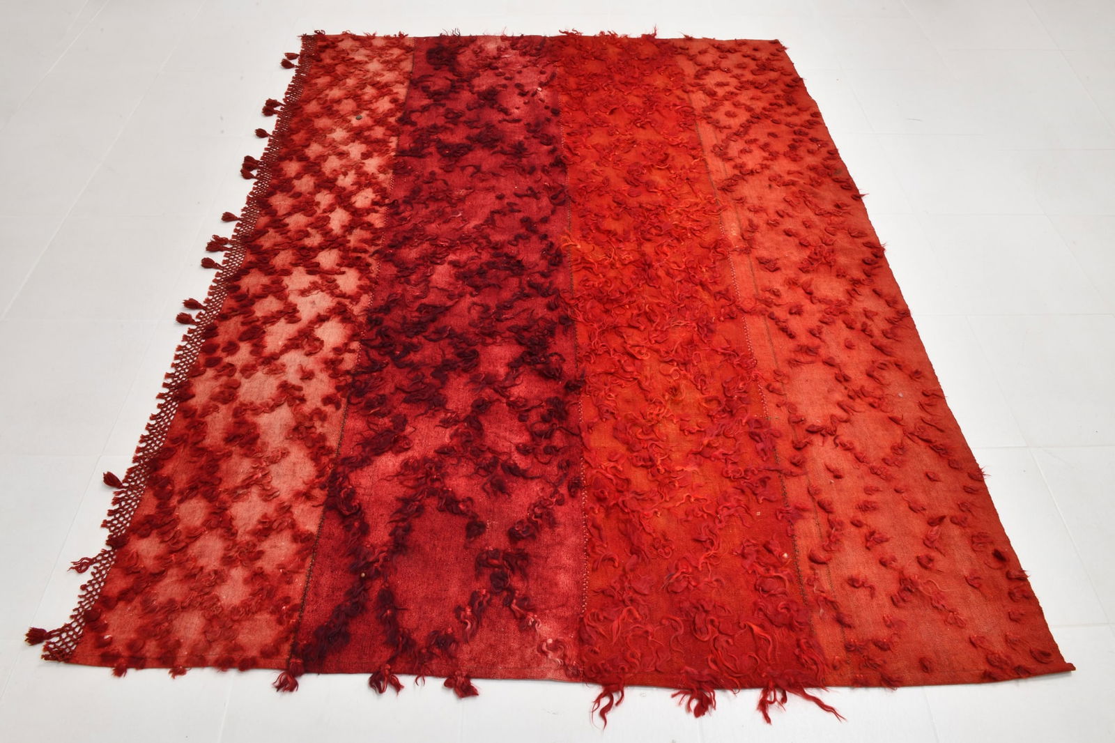 5'7'' x 7'6'' Tulu Filikli Kilim Rug - 70209 - 18