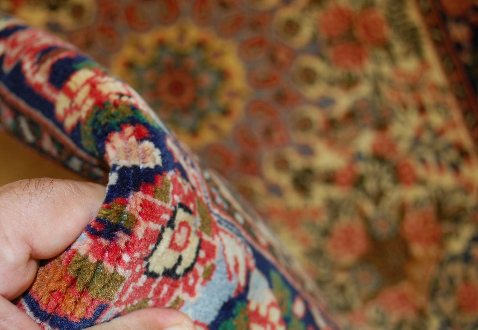 Persian BEJAR RUG 2'7" x 3'3" - 13