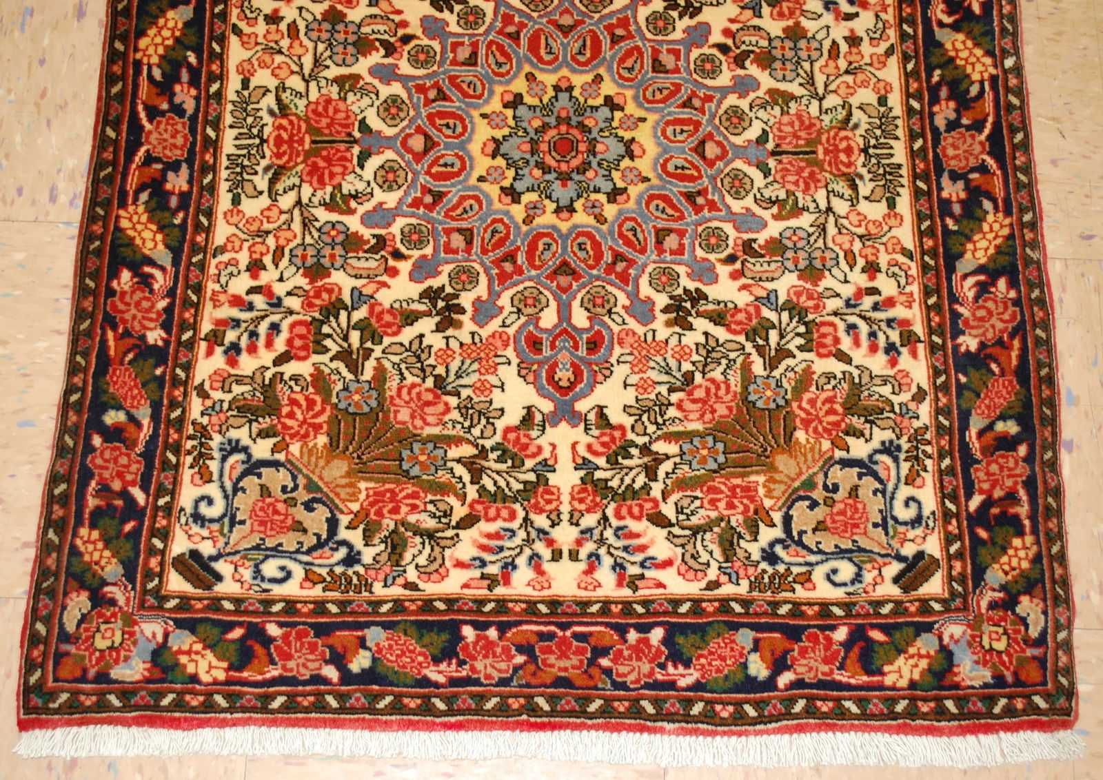 Persian BEJAR RUG 2'7" x 3'3" - 3