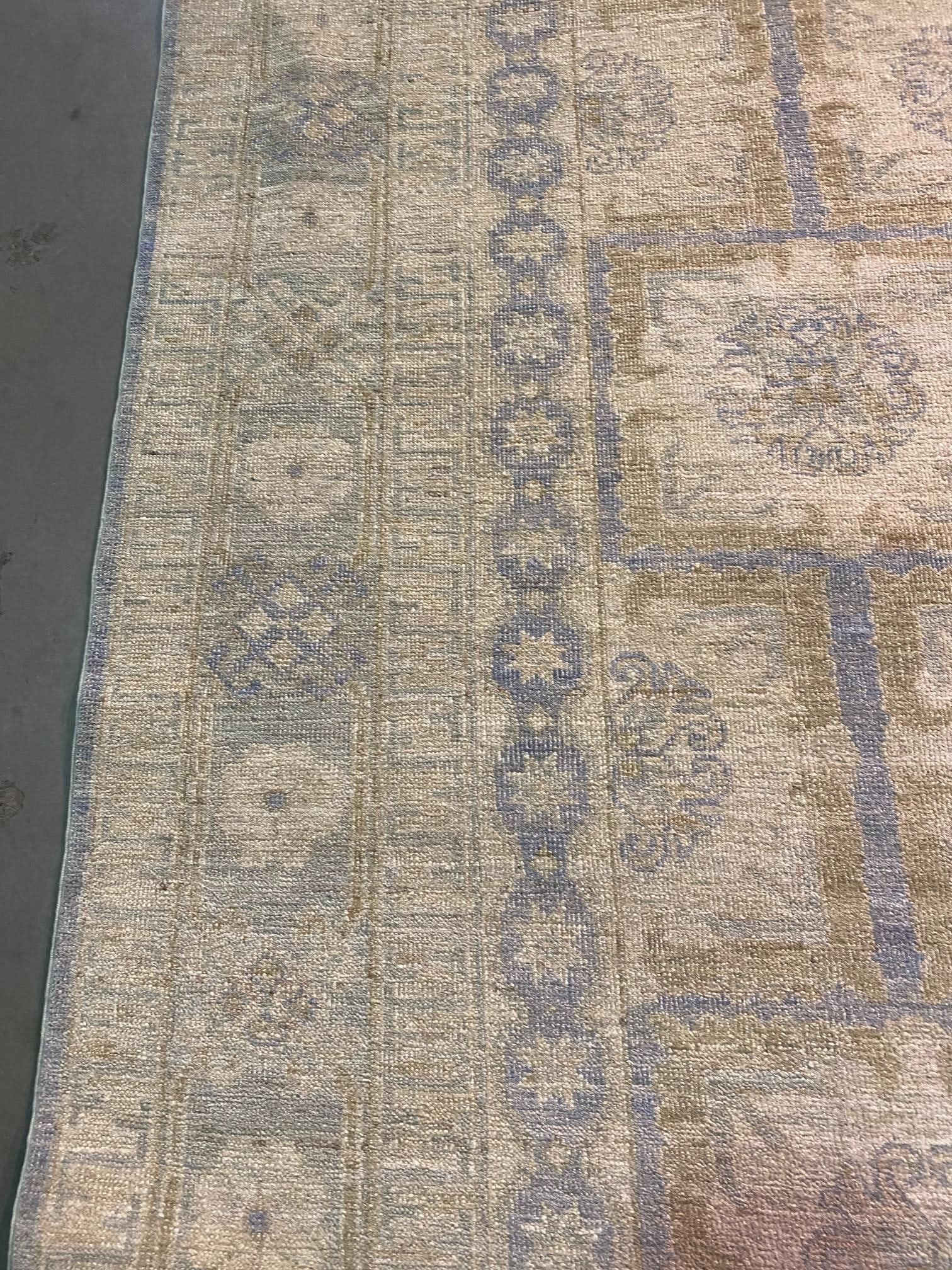 Fabulous Oushak Rug 7'.8" x9'.8" - 5