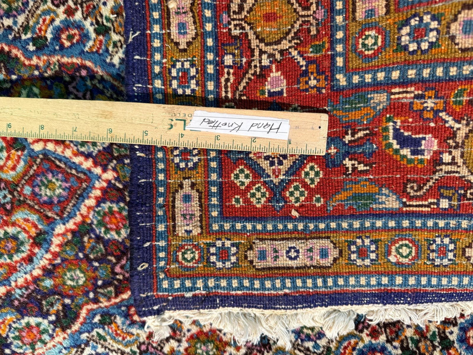 Fine Persian Tabriz Runner 2.7x15.8 - 10