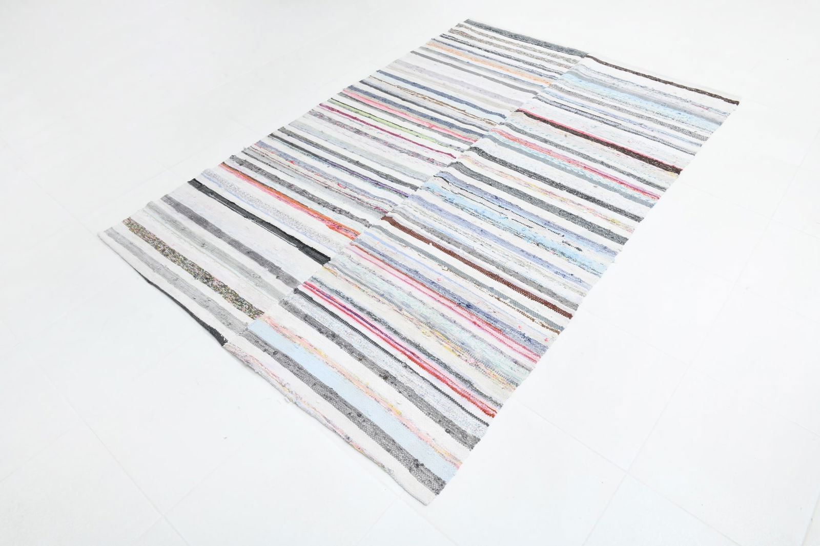 5'0'' x 7'9'' Turkish Flatweave Kilim Rug - 60540 - 19