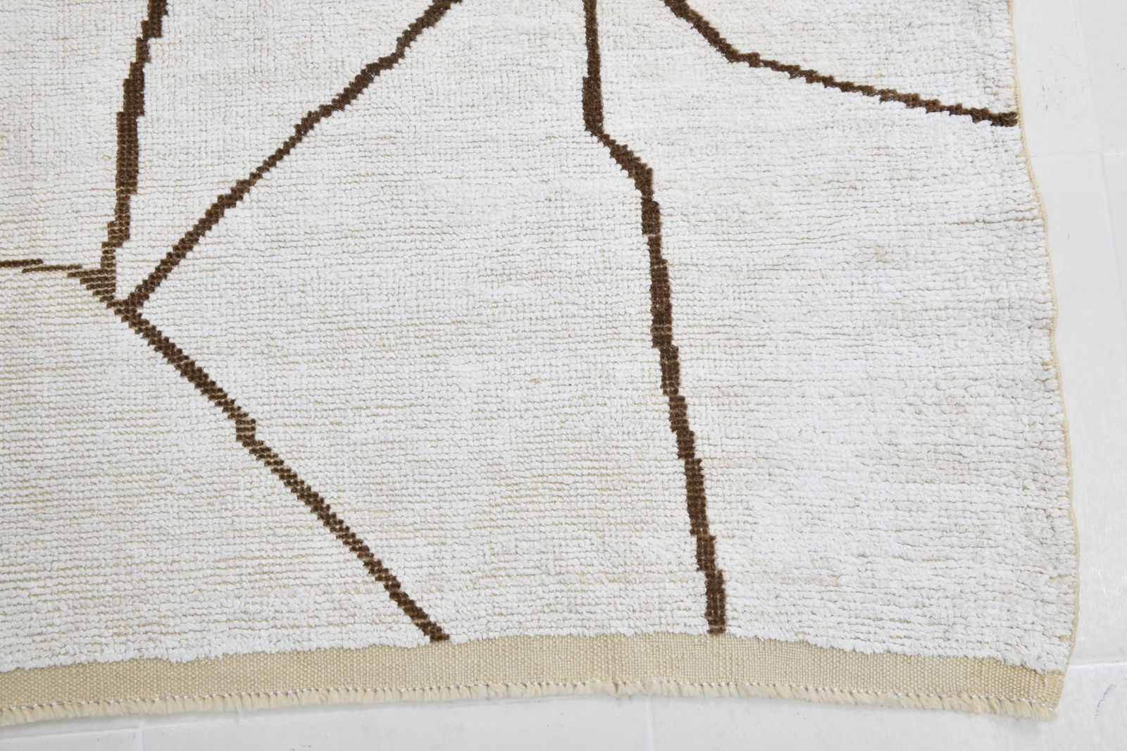 6'3'' x 9'0'' Handmade Hemp Area Rug - 53222 - 11