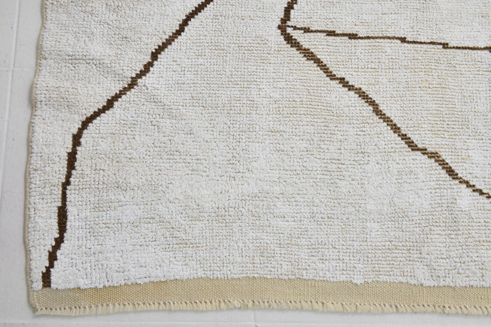 6'3'' x 9'0'' Handmade Hemp Area Rug - 53222 - 12