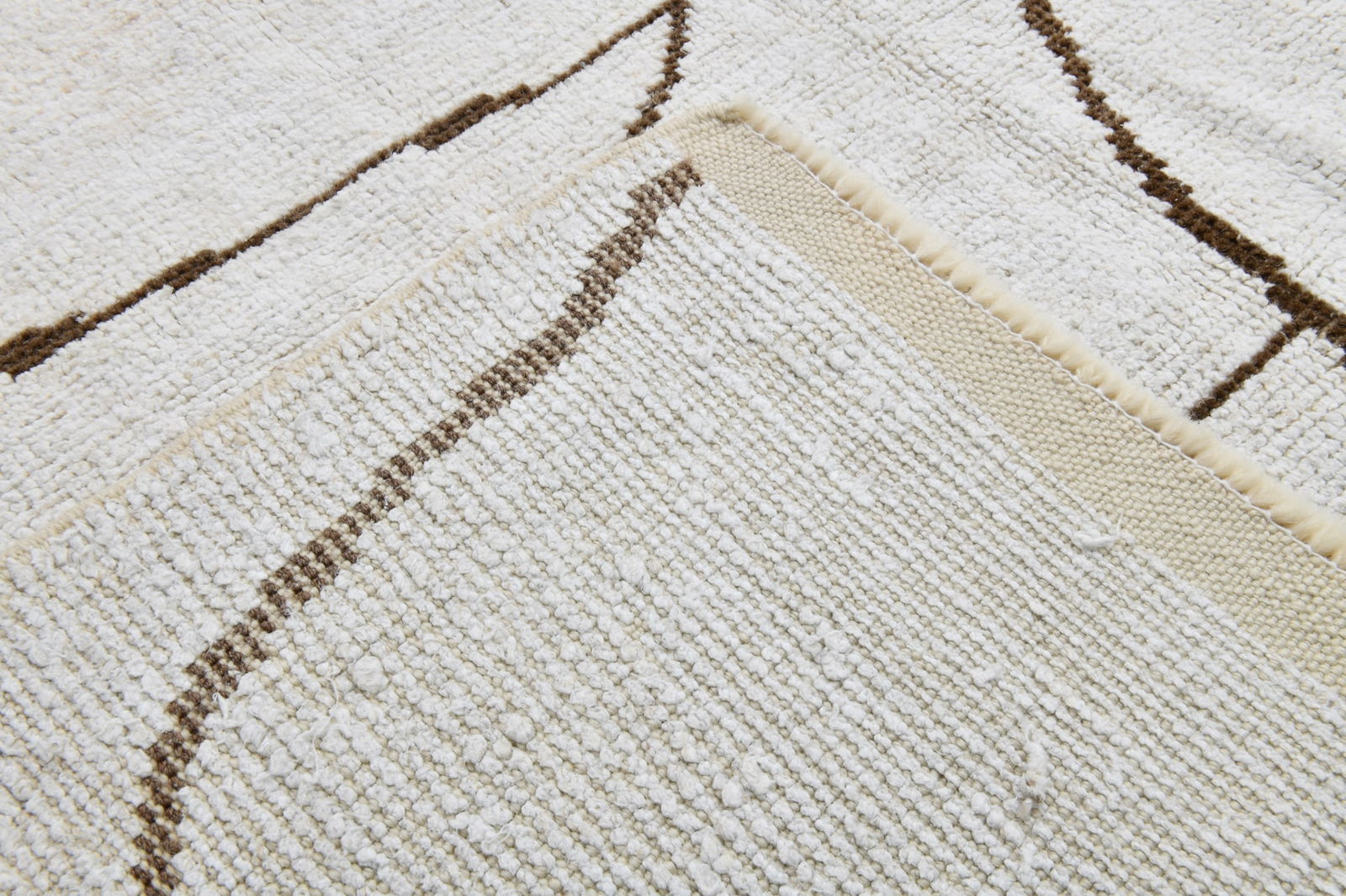 6'3'' x 9'0'' Handmade Hemp Area Rug - 53222 - 13