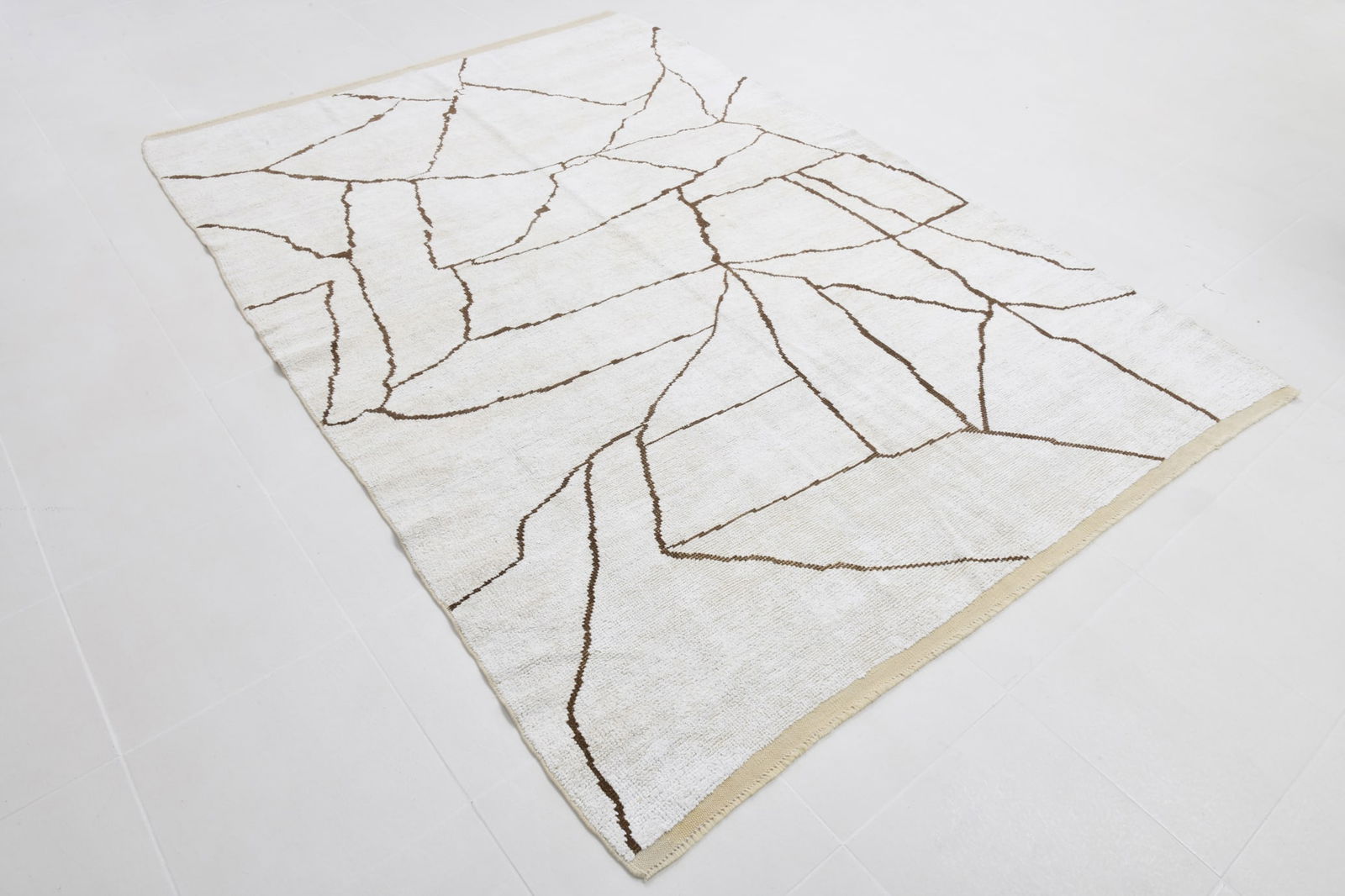 6'3'' x 9'0'' Handmade Hemp Area Rug - 53222 - 18