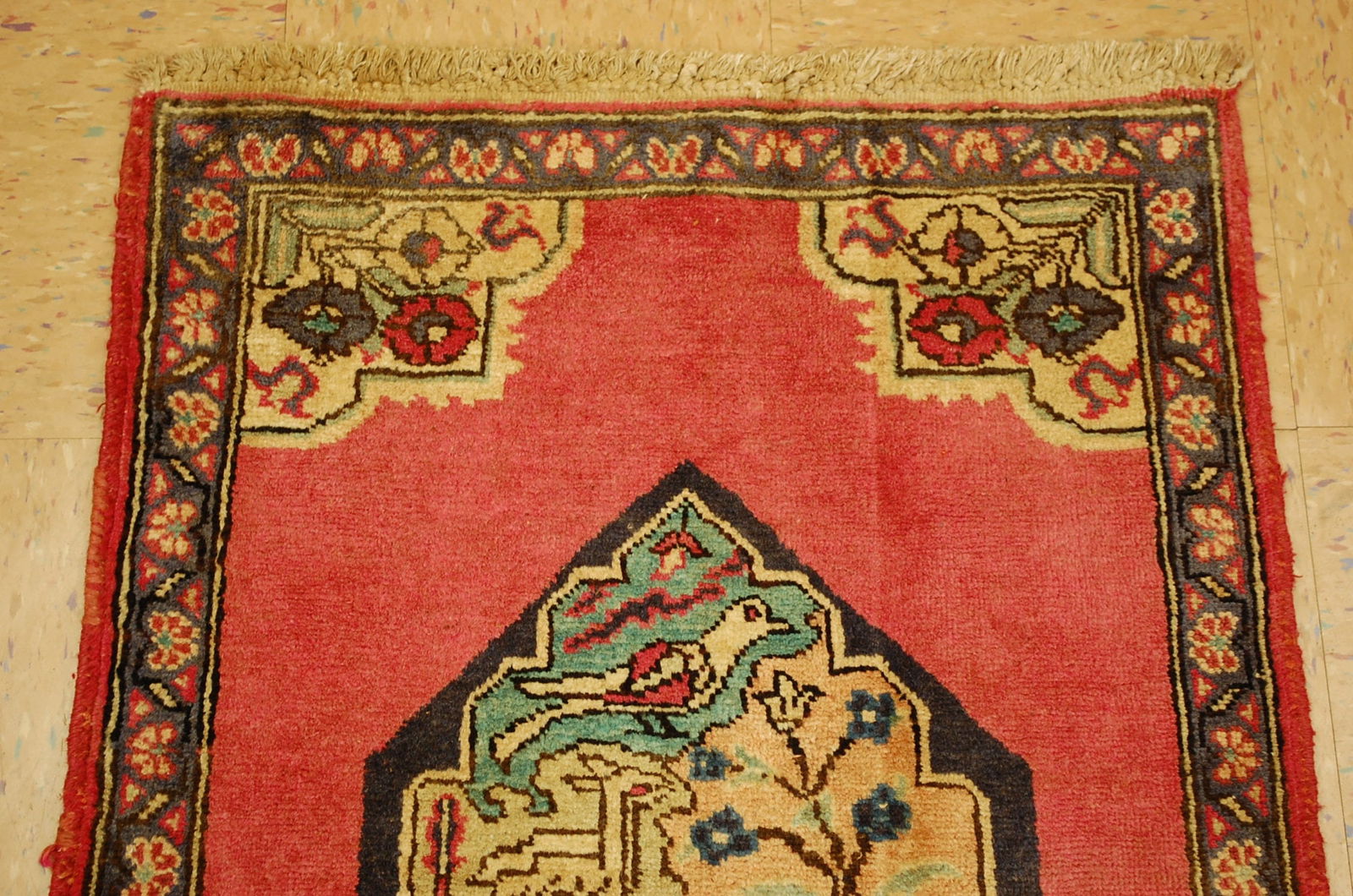 PERSIAN TABRIEZ RUG 2' 4" x 3' 3" - 3