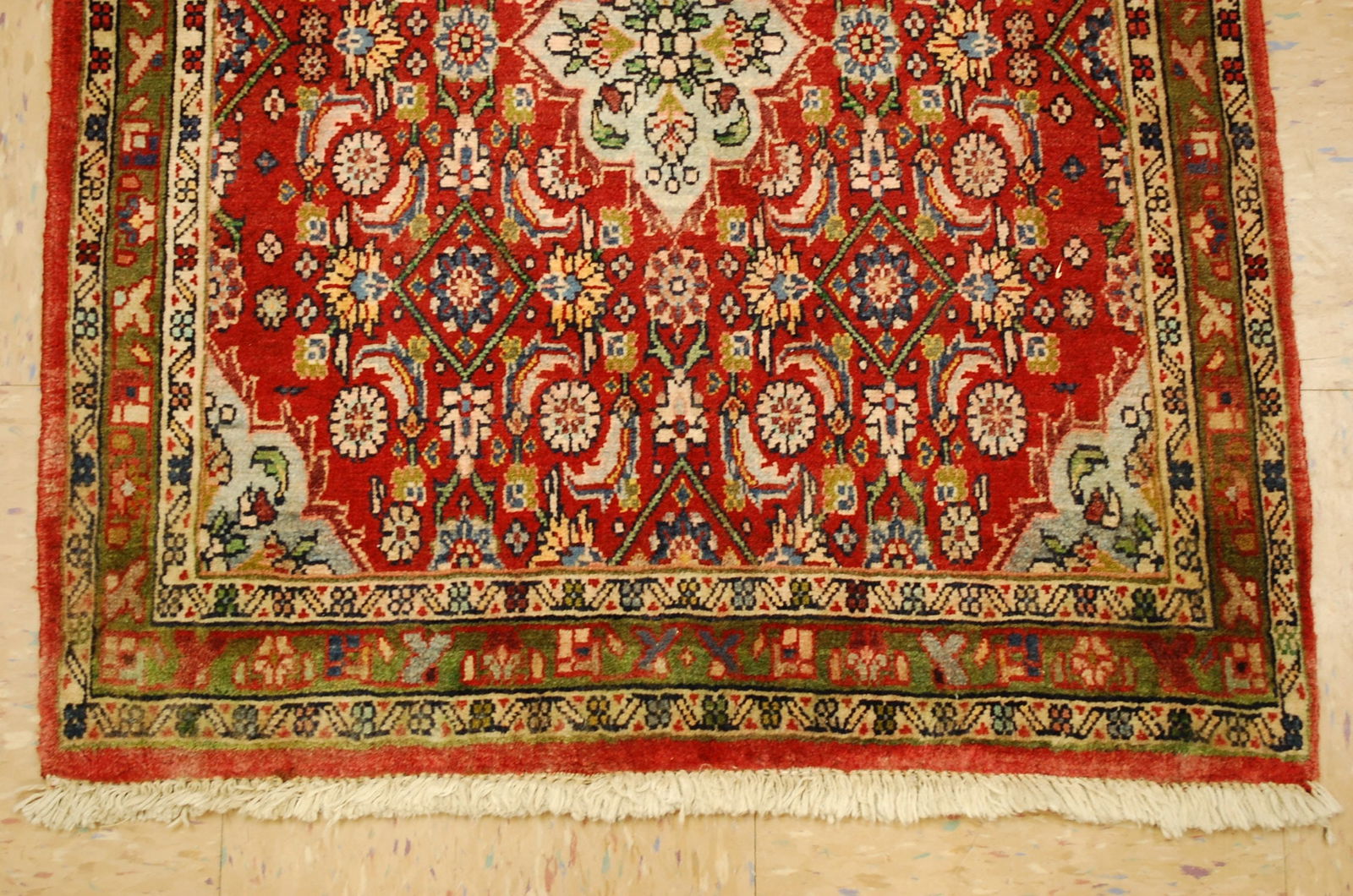 Persian BEJAR RUG 2'6" x 2'10" - 3