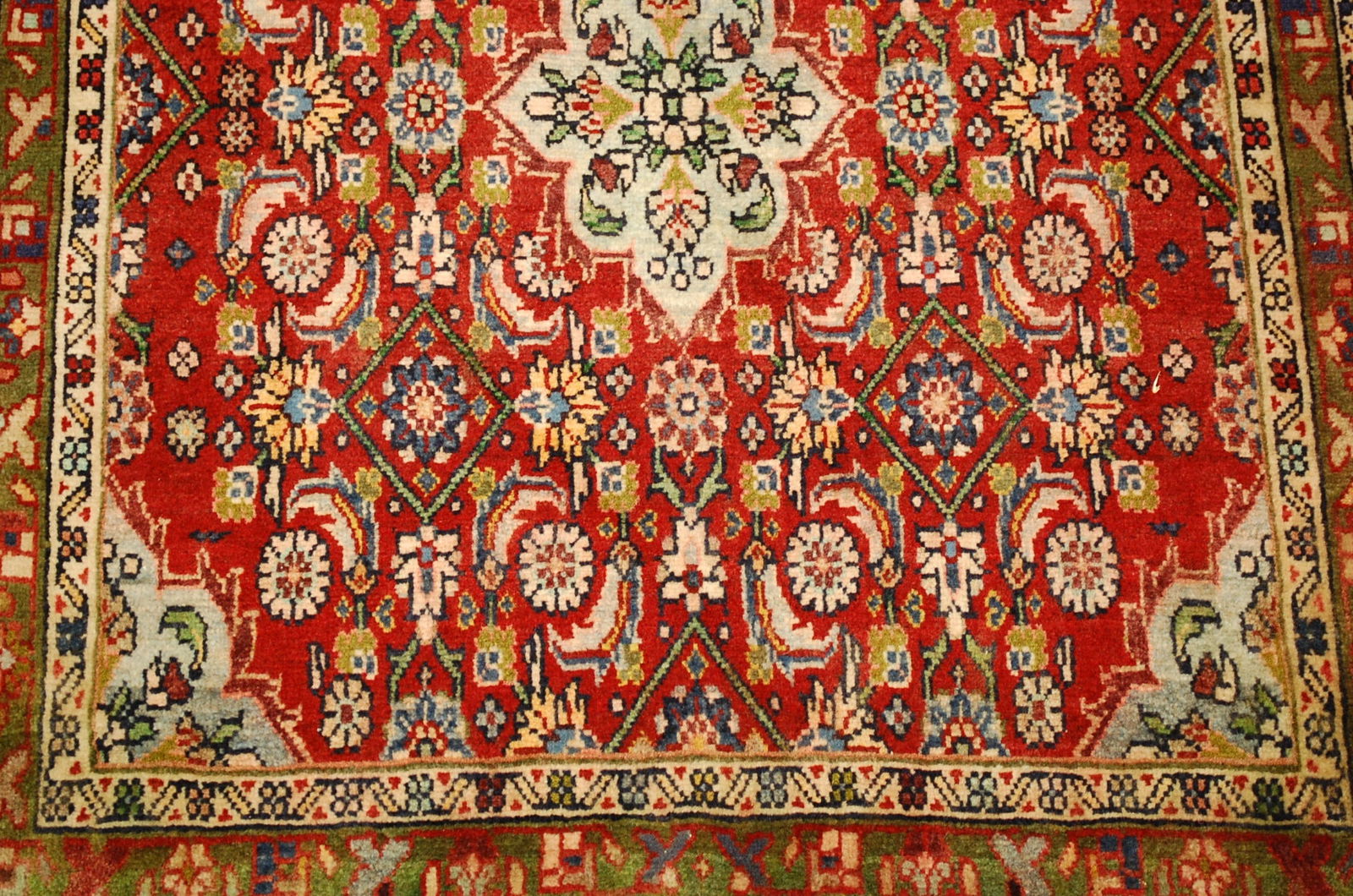 Persian BEJAR RUG 2'6" x 2'10" - 5