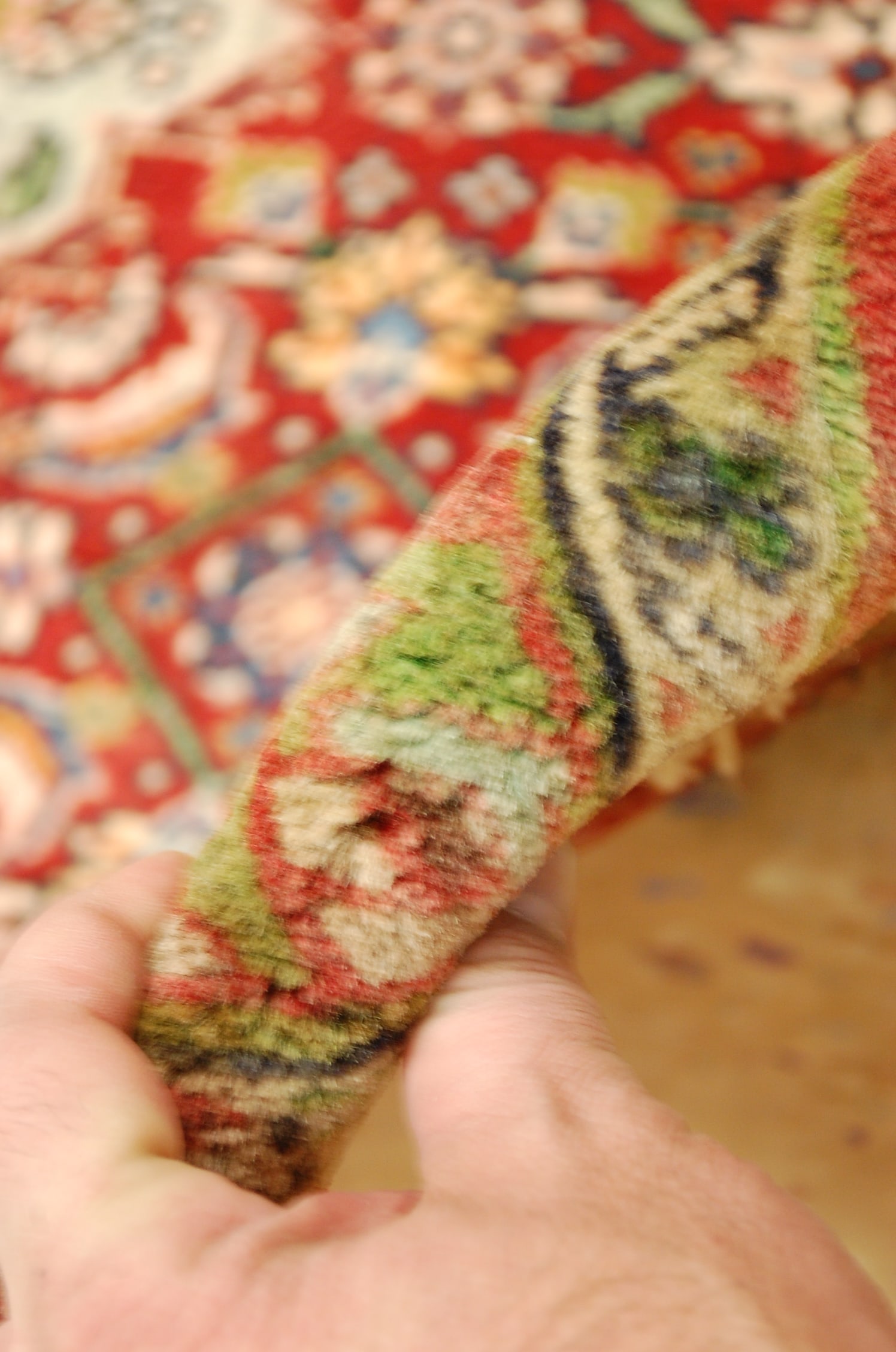 Persian BEJAR RUG 2'6" x 2'10" - 7