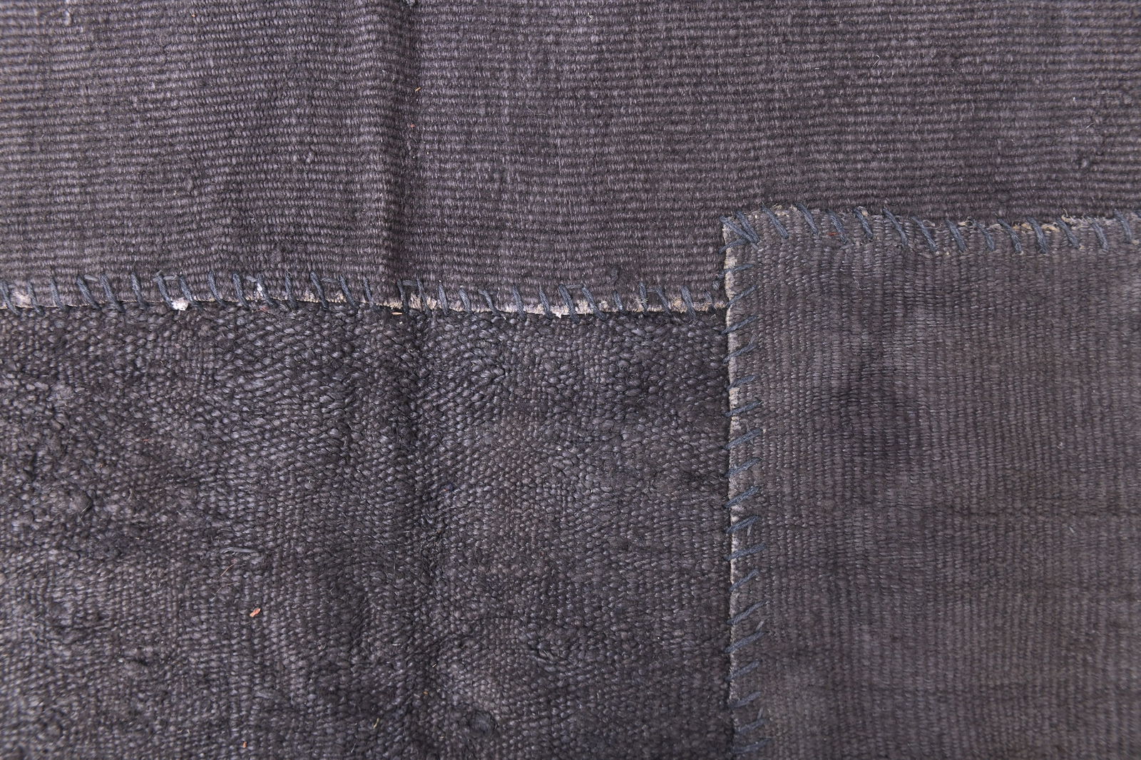 7'10'' x 9'11'' Turkish Hemp Patchwork Rug - 240050 - 5