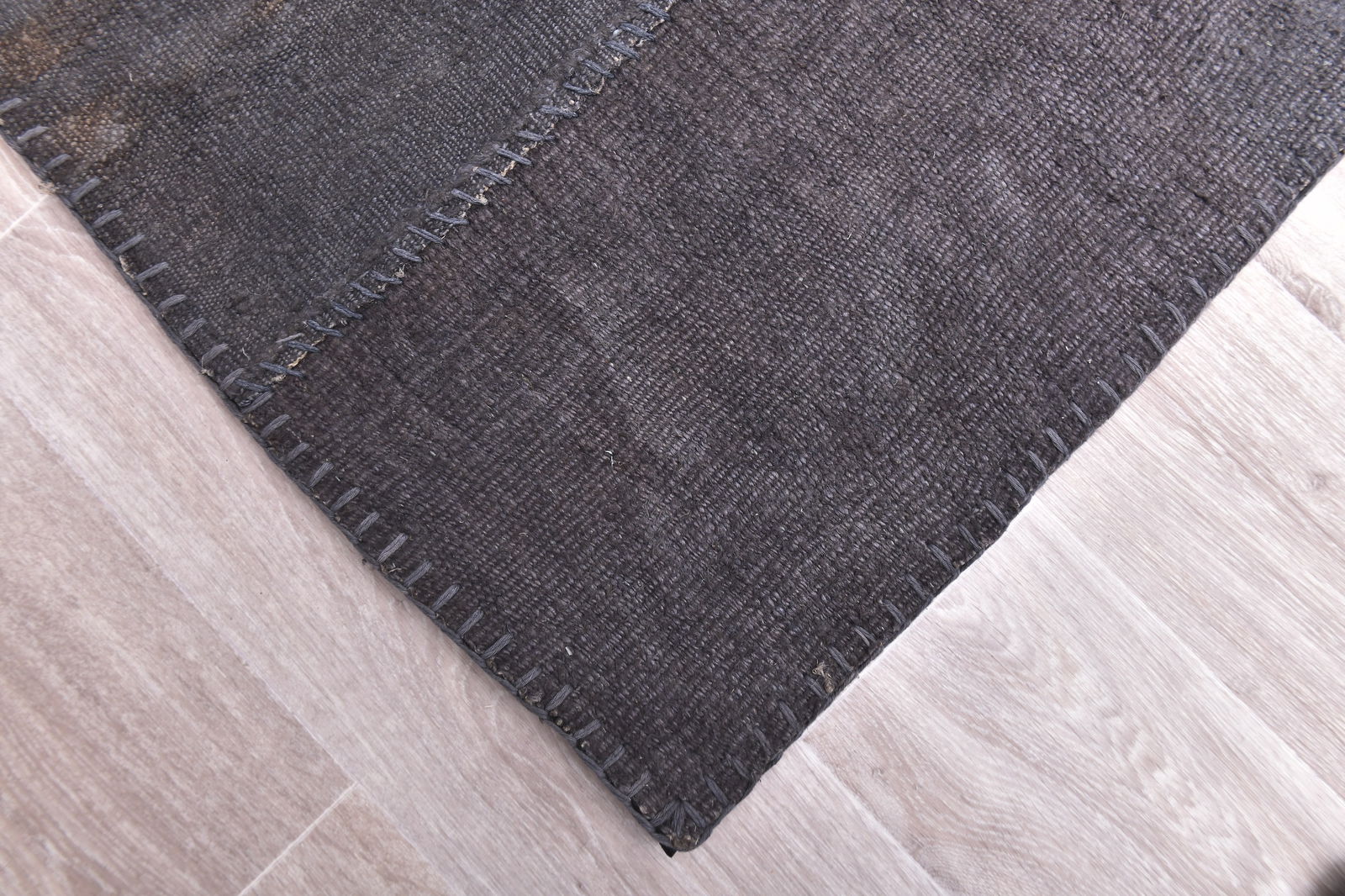 7'10'' x 9'11'' Turkish Hemp Patchwork Rug - 240050 - 7