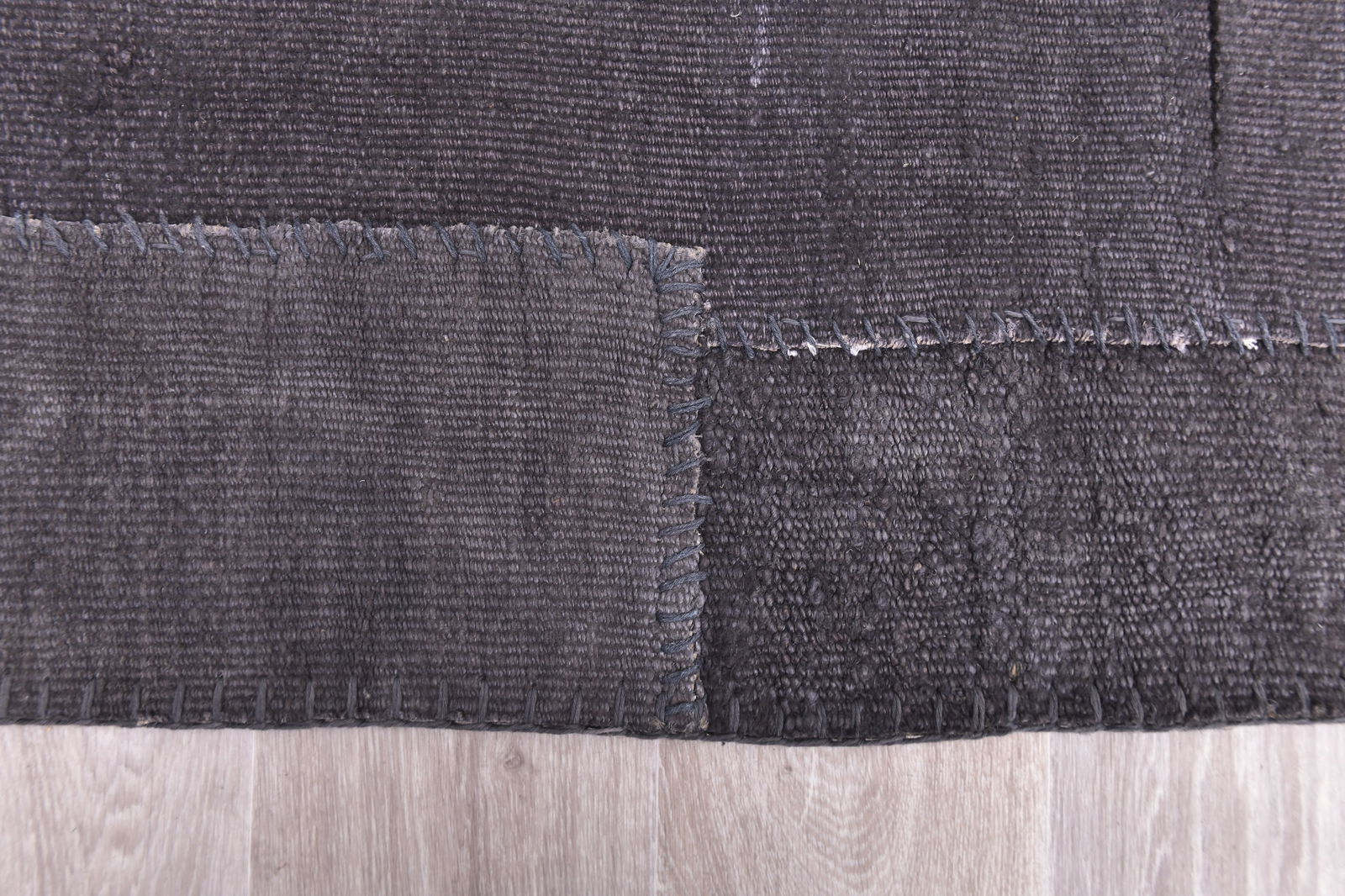 7'10'' x 9'11'' Turkish Hemp Patchwork Rug - 240050 - 9