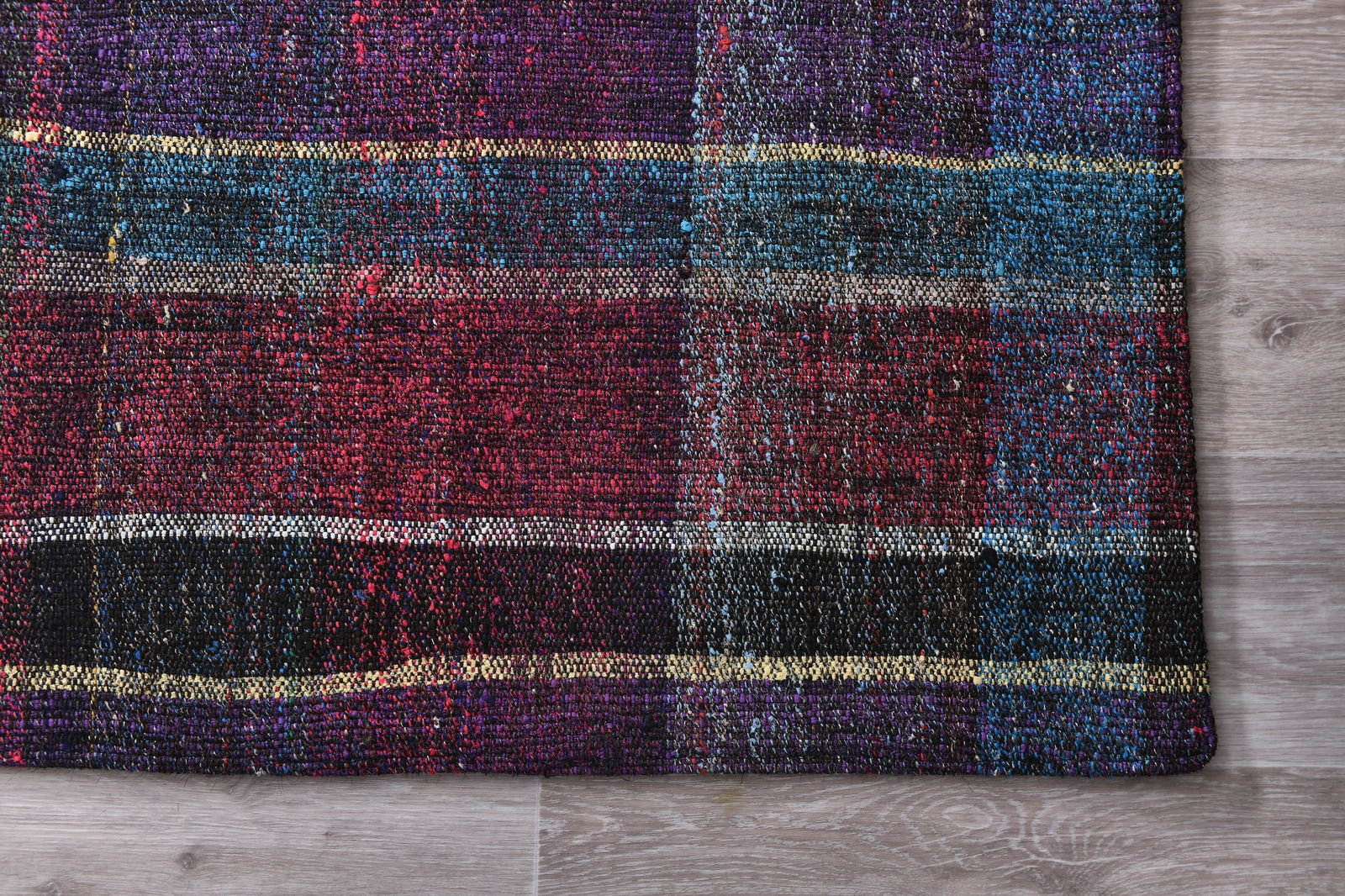 5'8'' x 8'0'' Turkish Flatweave Kilim Rug - 241488 - 10