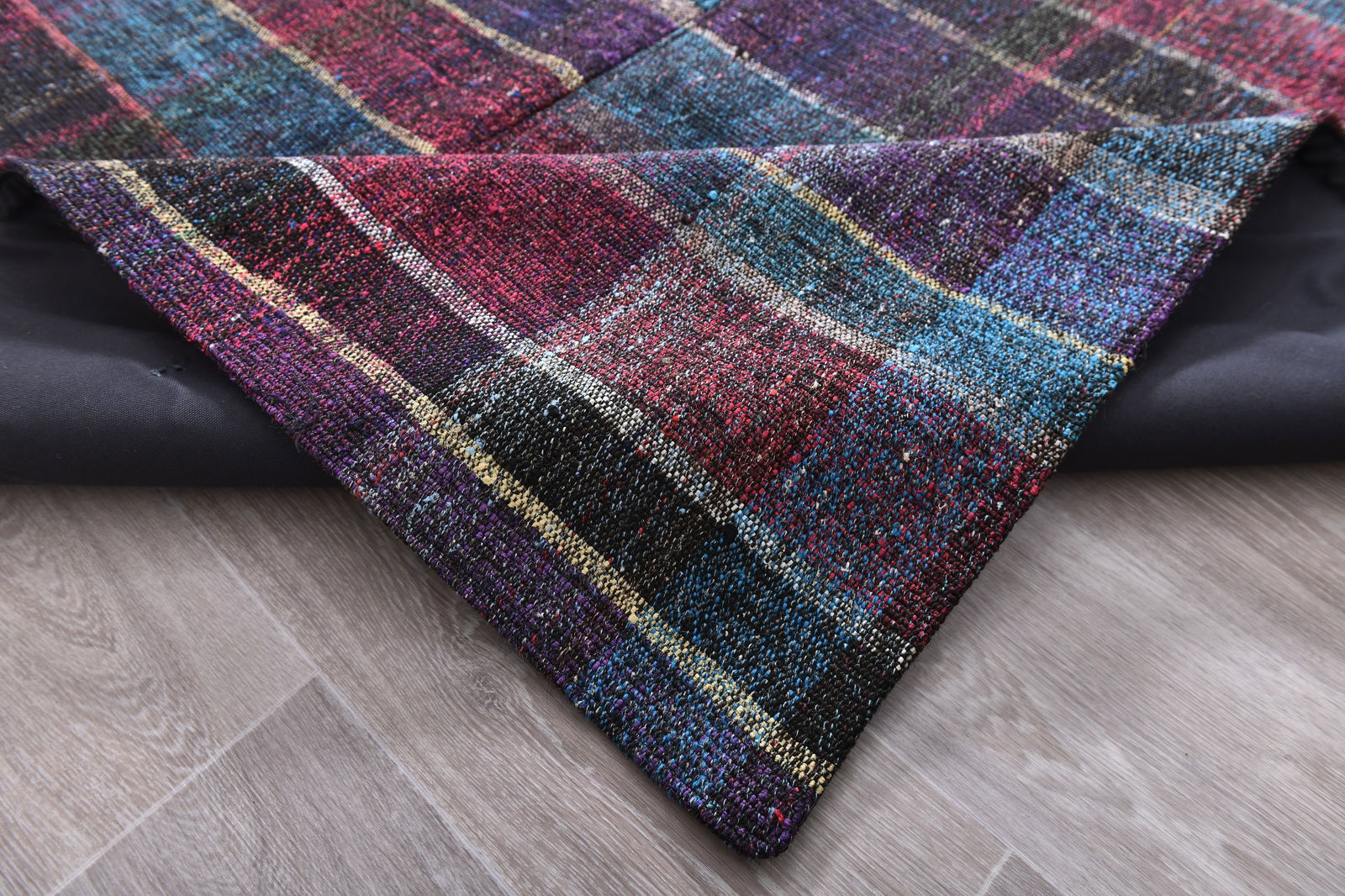 5'8'' x 8'0'' Turkish Flatweave Kilim Rug - 241488 - 12