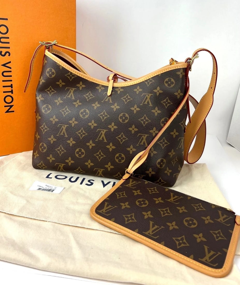 Louis Vuitton Carryall PM Monogram Shoulder Bag - 3
