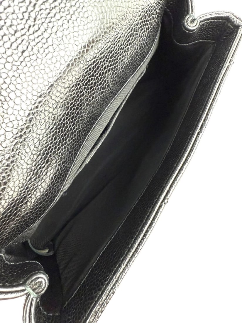 Chanel Caviar Quilted Incocognito Mini Square Black Flap Bag - 17