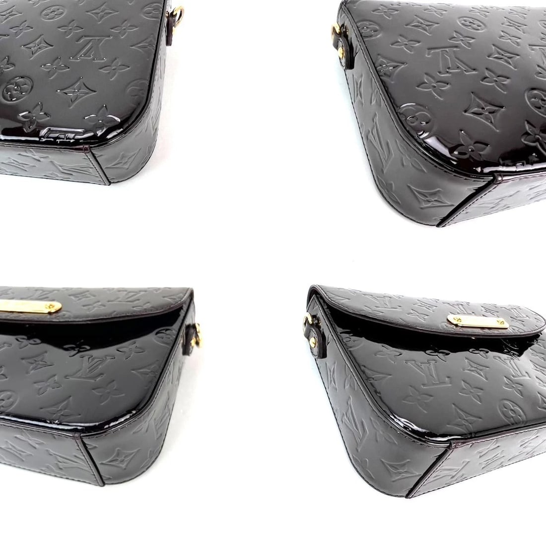 Louis Vuitton Vernis Rodeo Drive Amarante Patient Leather Shoulder Bag - 7