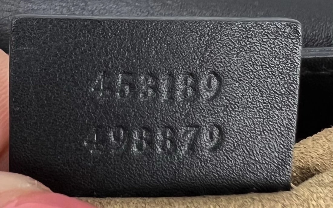 Gucci GG Supreme Web Padlock Black Messenger Shoulder Bag - 9