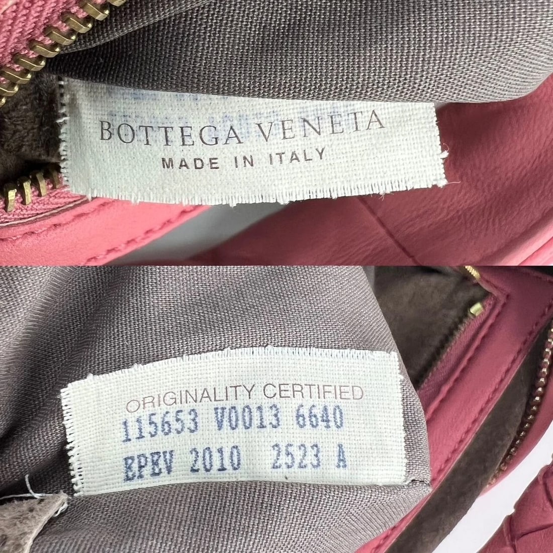Bottega Veneta Nappa Intrecciato Medium Veneta Hobo Rose Pink Bag - 7