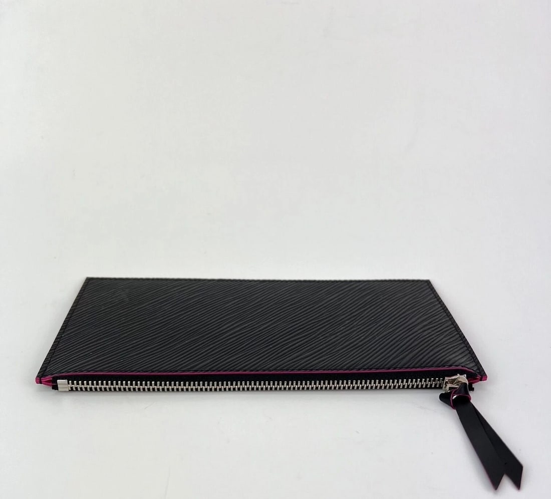 Louis Vuitton Zippered Insert from Felicie Black EpiLeather Coin Pouch - 7