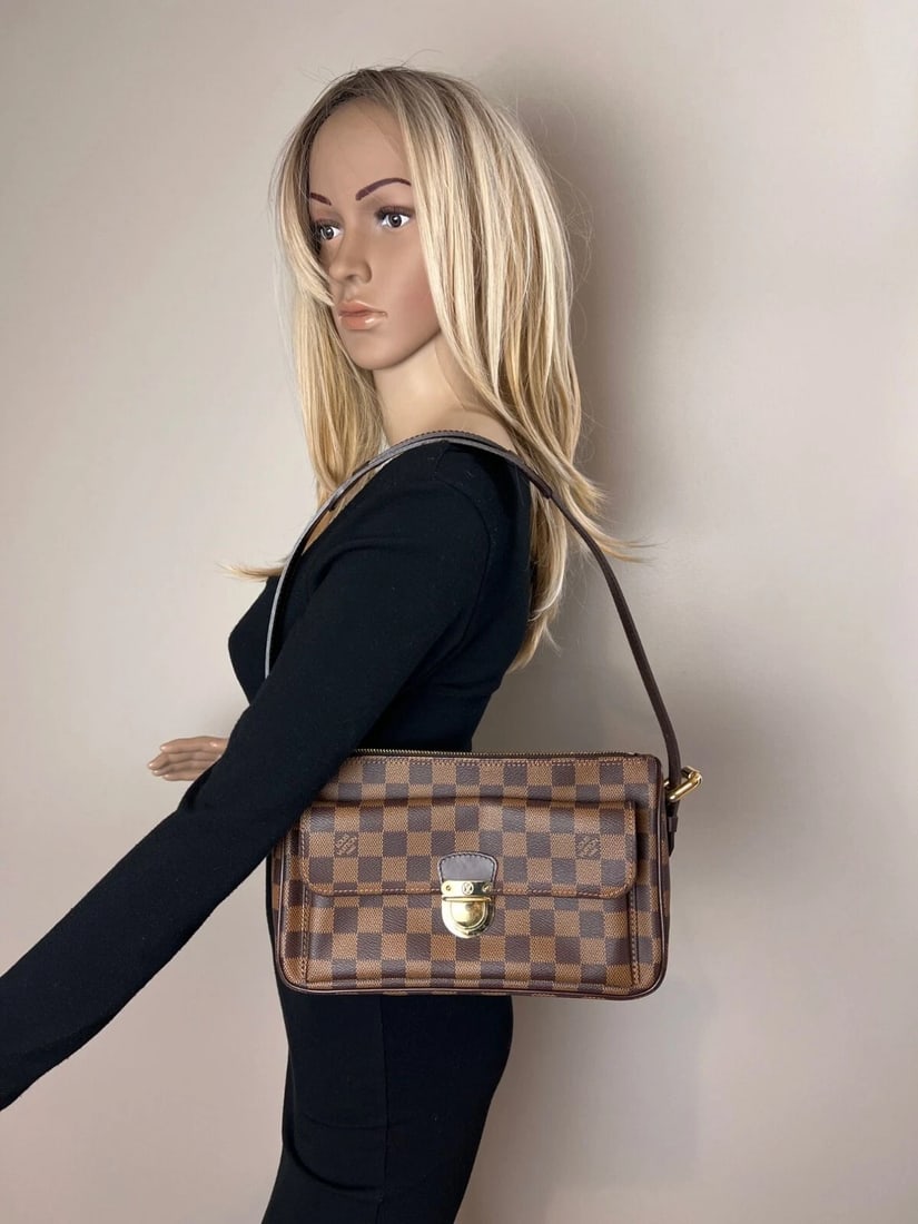 Louis Vuitton Ravello GM Damier Ebene Shoulder Bag - 7