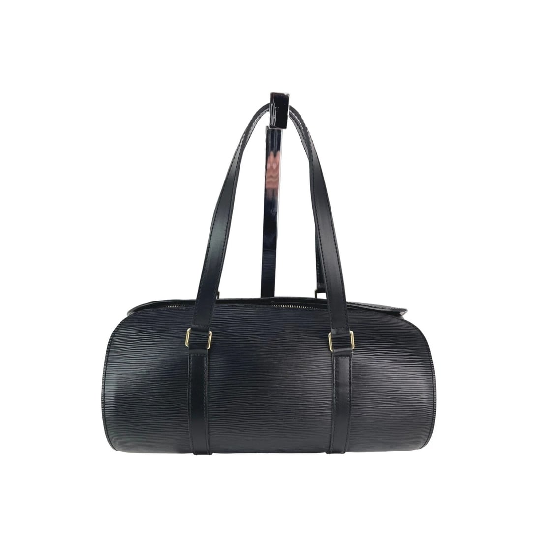 Louis Vuitton Soufflot Black Epi Leather Shoulder Bag (1 of 10)