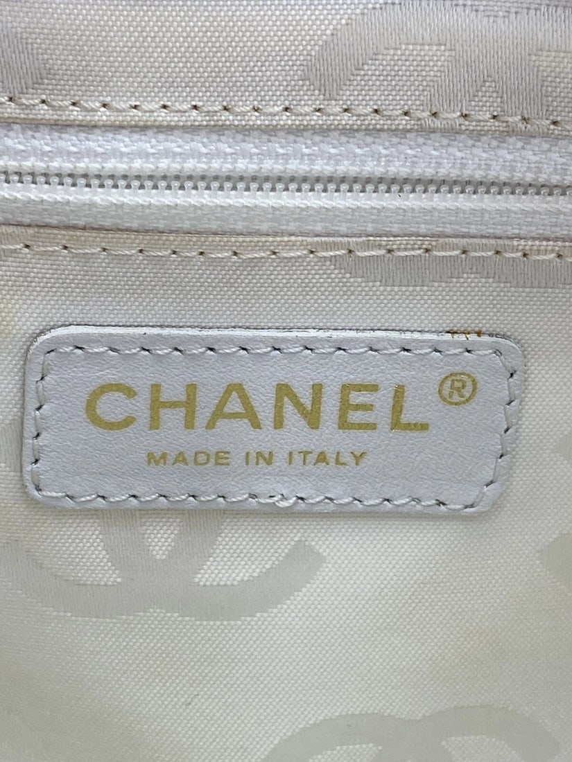 Chanel Bag Triple CC Logo Medium Pink Patent Leather Zip Tote Hand Bag - 7