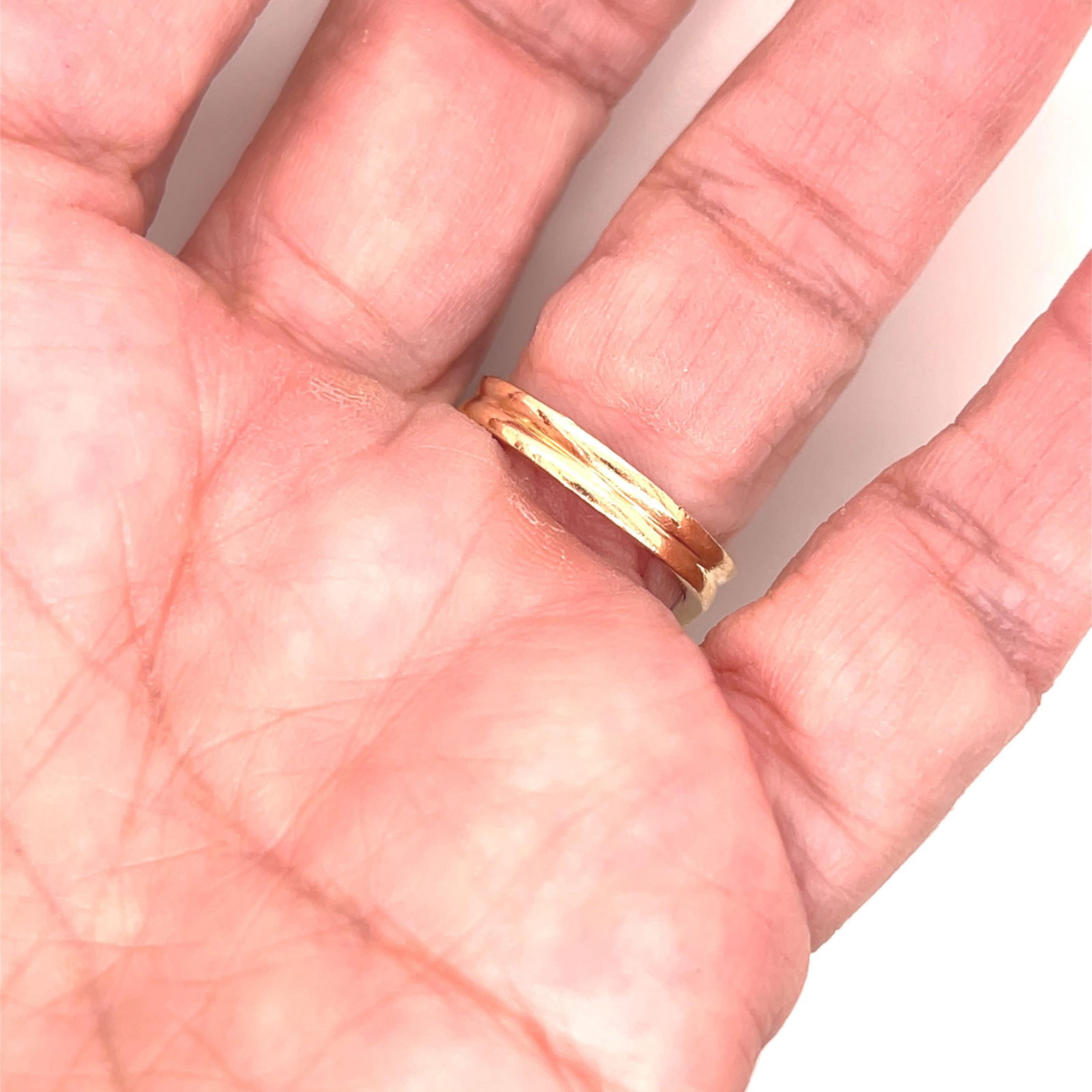 14k yellow, gold, diamond ladies cluster ring 1.20 tcw - 6