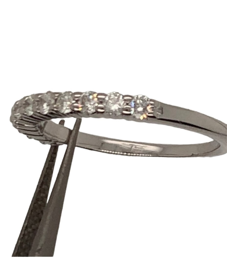 18k White Gold Diamond Bridal Set mounting - 2