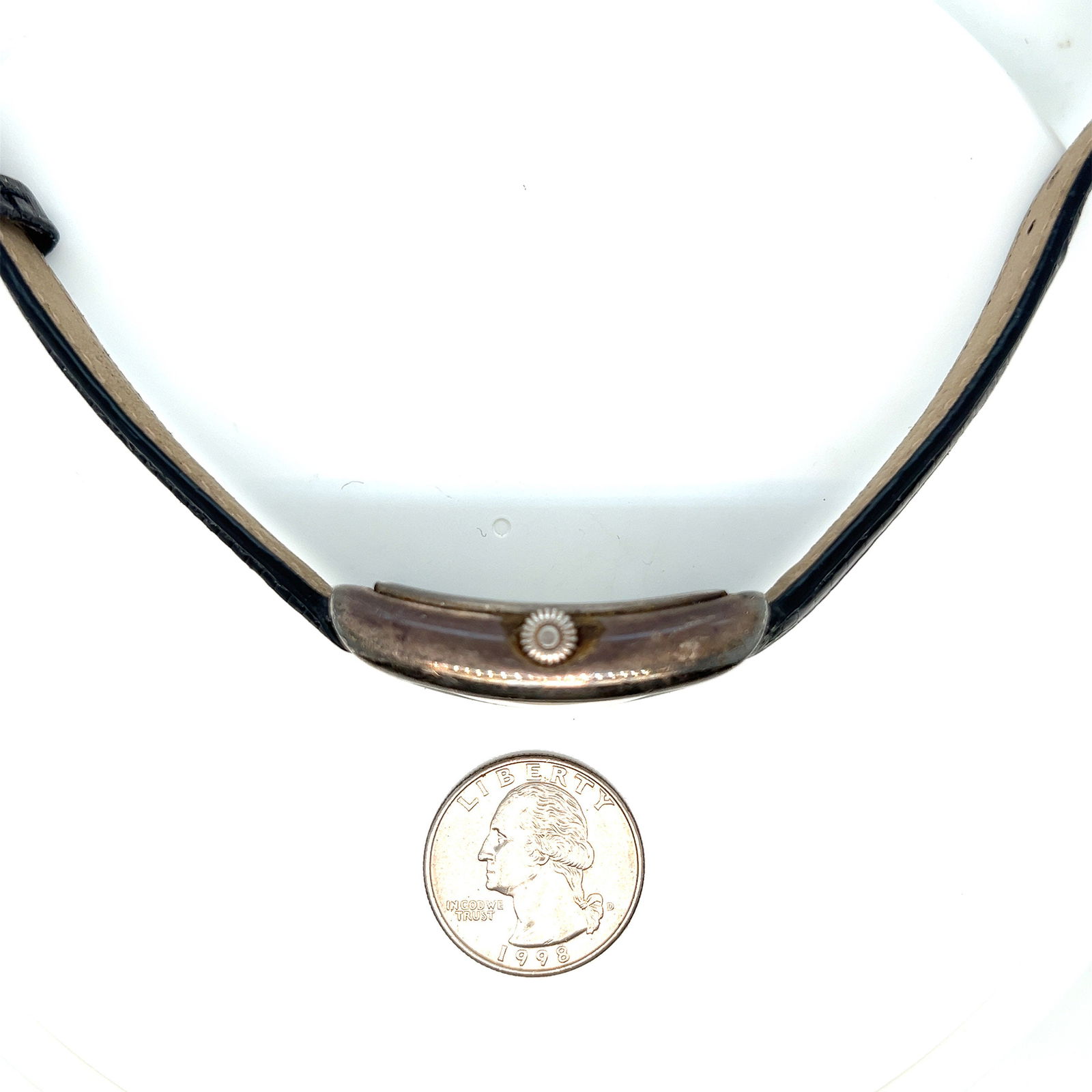 Just Reduced …Obrey Paris Silver rectangular curved unisex watch - 6