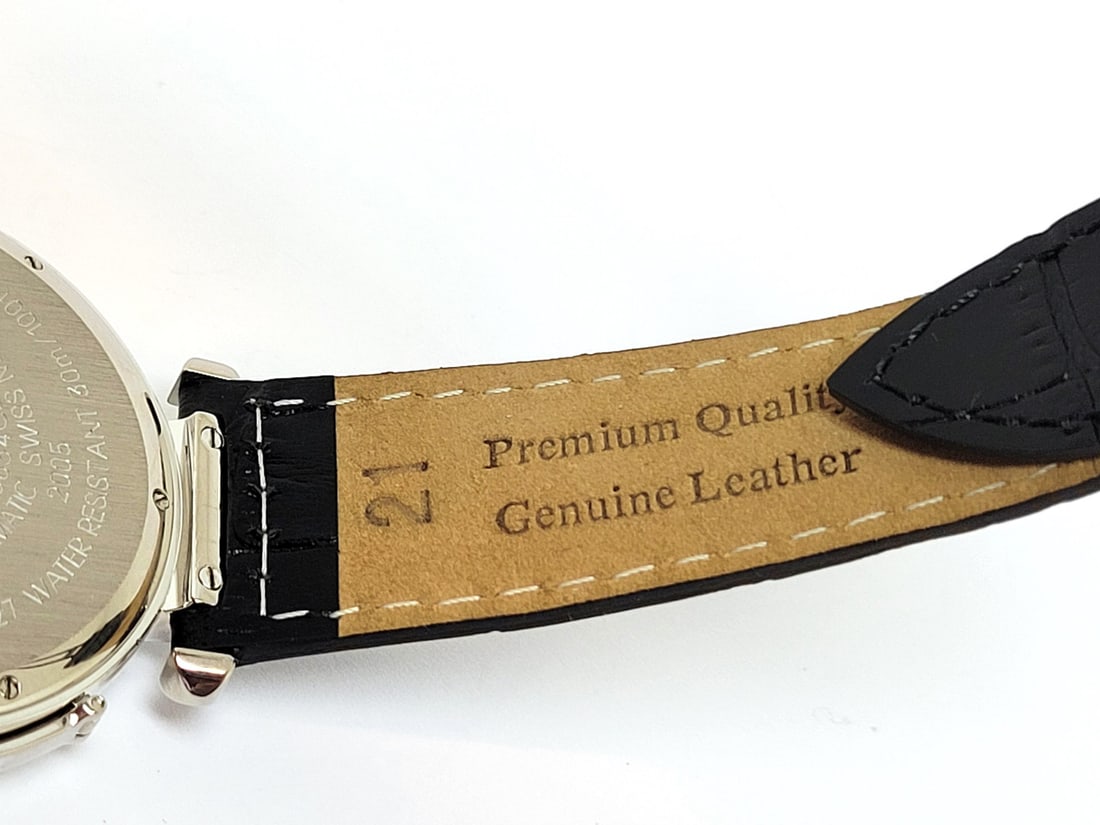 Unisex 18k White Gold CARTIER PASHA With Diamonds Automatic Watch Ref 2727* 42mm - 13