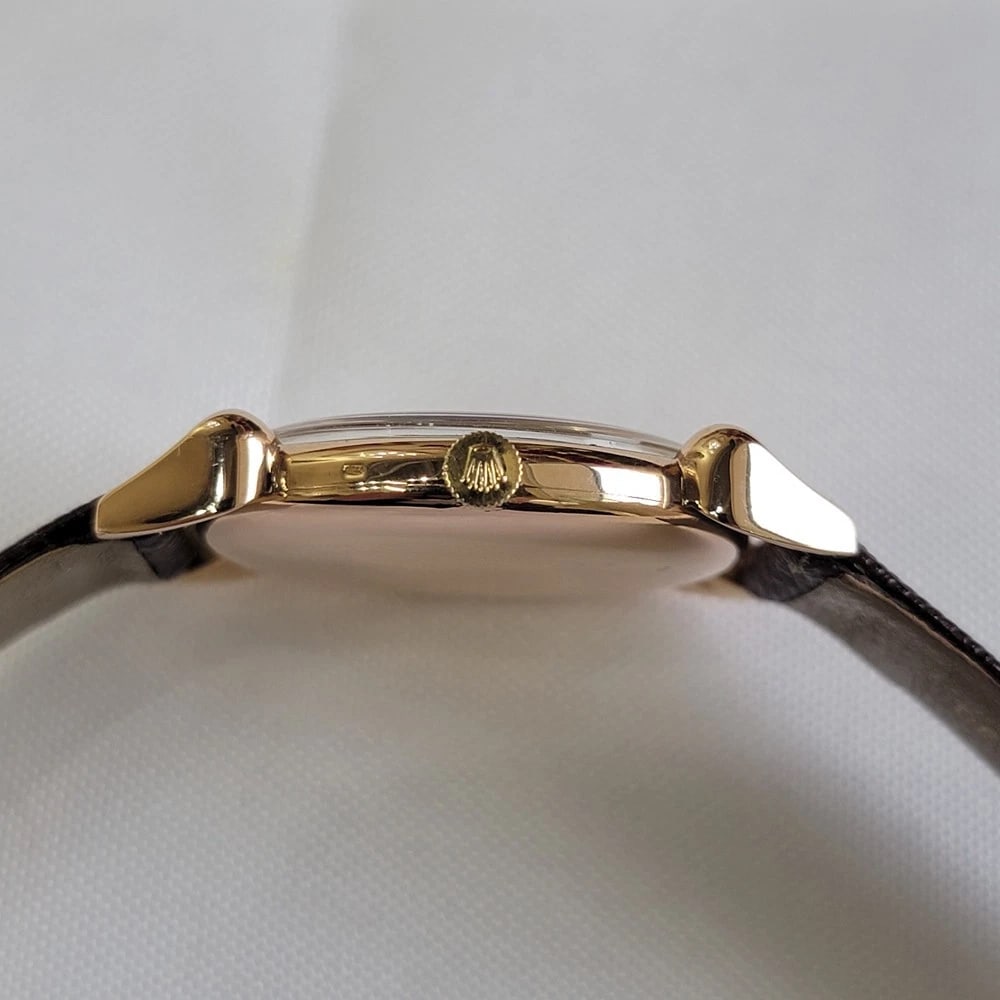 Rolex Precision Ref 4431 18k Rose Gold Mens 1940s 33mm Manual Wind RA689 - 10