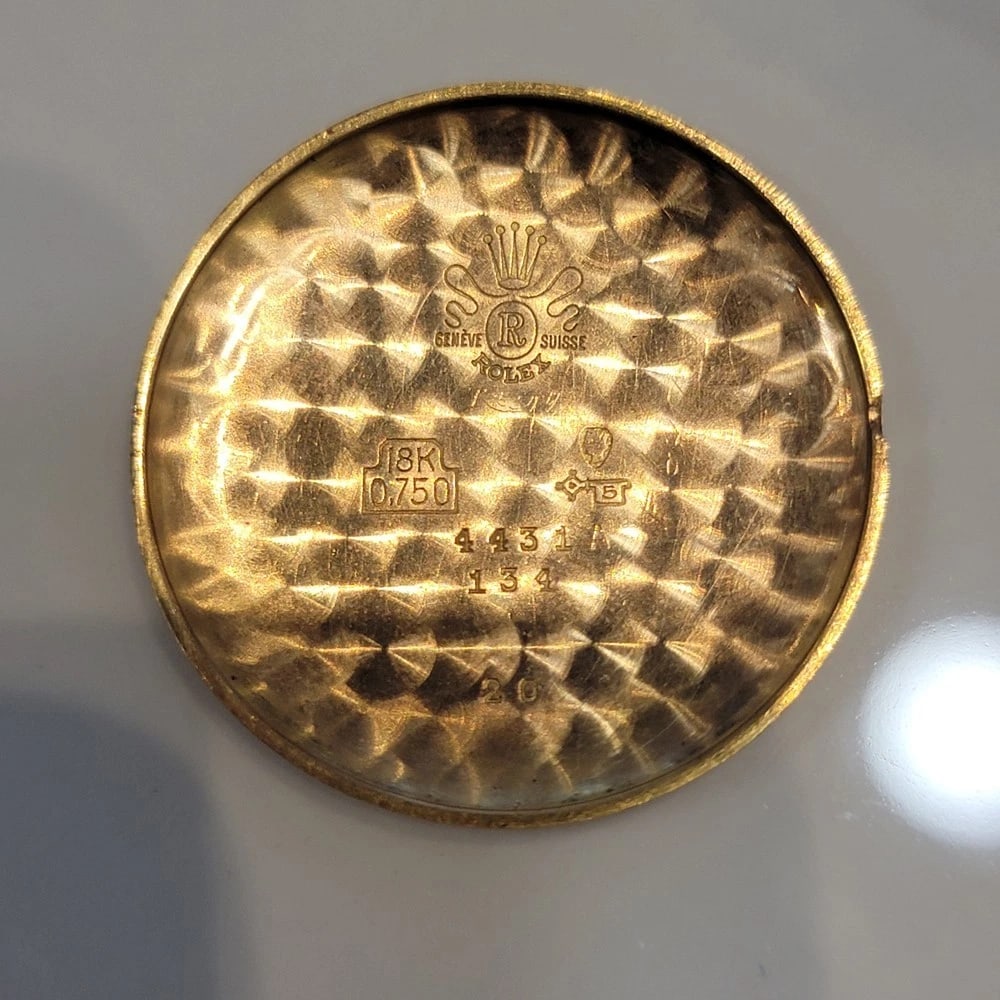 Rolex Precision Ref 4431 18k Rose Gold Mens 1940s 33mm Manual Wind RA689 - 13