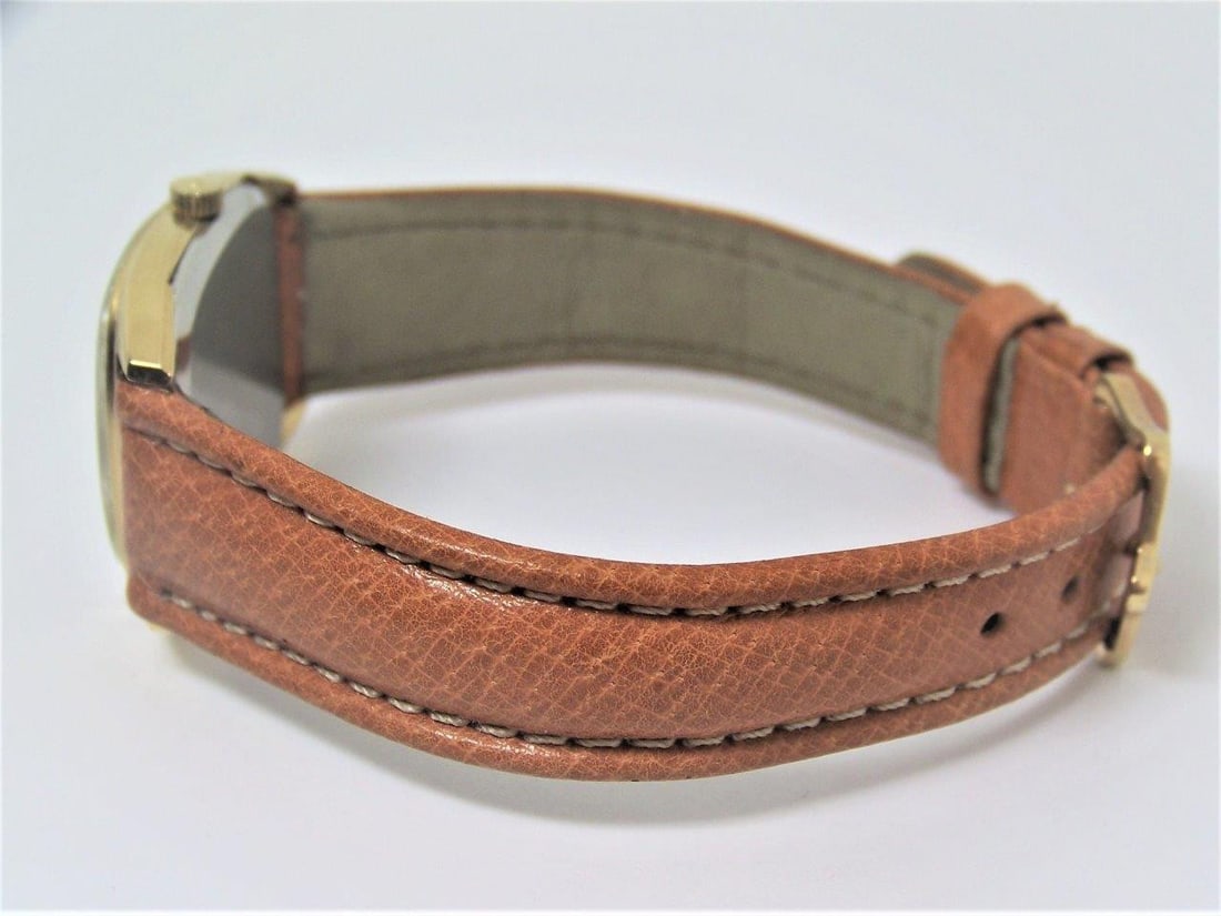 Vintage 18K Goldplated Unisex JUVENIA RIVOLI 17 Jewels Watch* EXLNT - 6