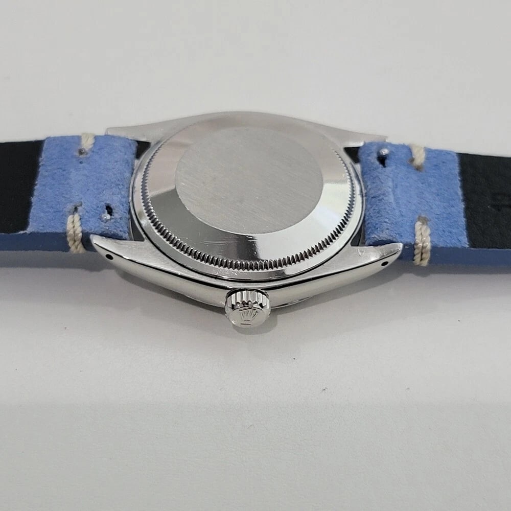 Rolex Oyster Perpetual Date Ref 1500 35mm Mens w Paper 1970s Automatic RA534B - 10